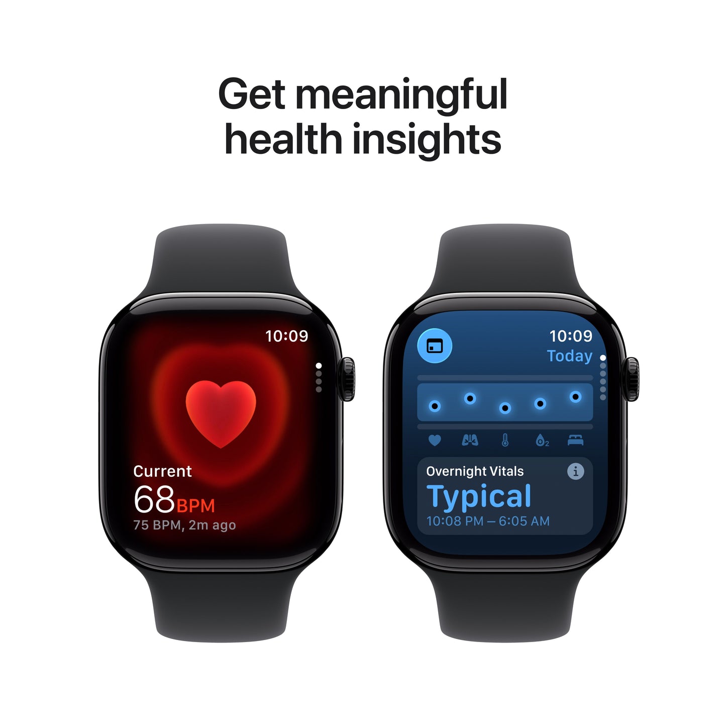 Apple Watch Series 11 GPS 46mm Jet Black Aluminium Case with Black Sport Band - M/L - iSTYLE BG