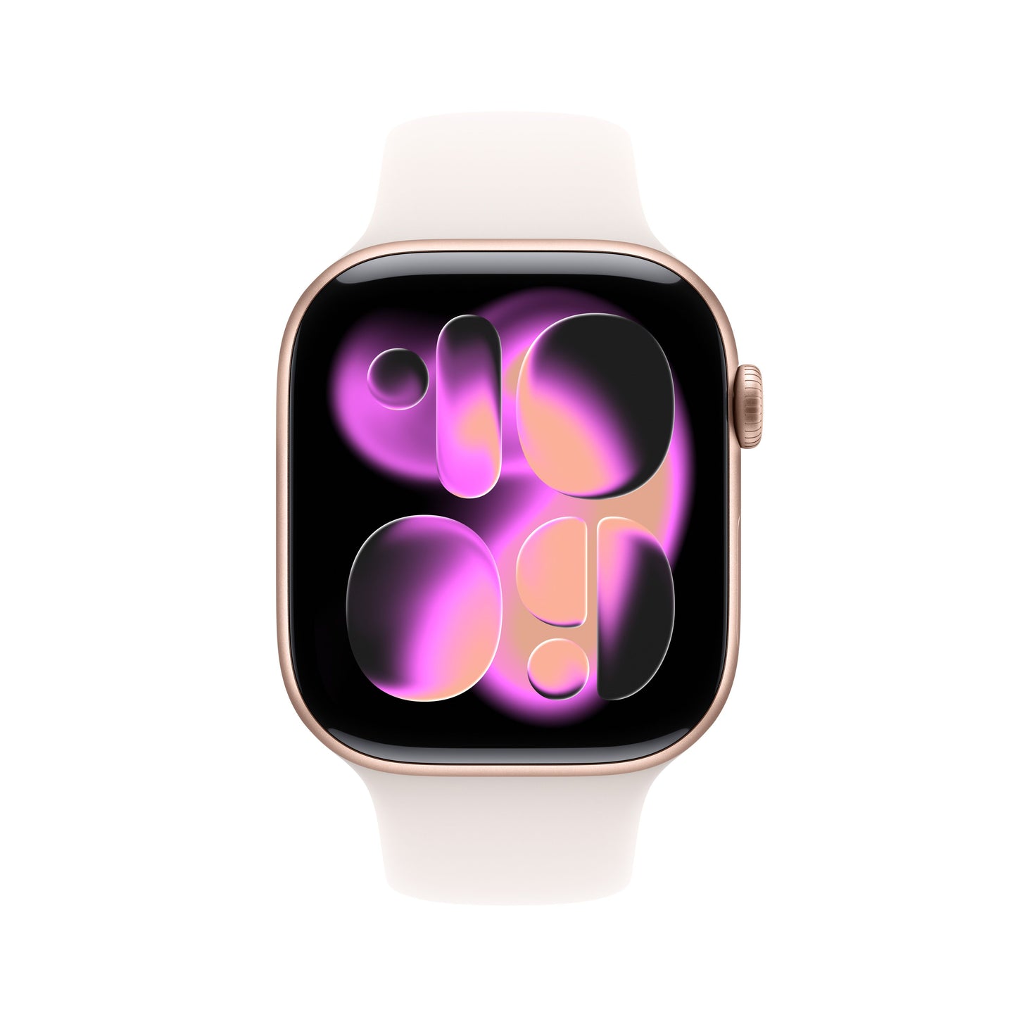 Apple Watch Series 11 GPS + Cellular 46mm Rose Gold Aluminium Case with Light Blush Sport Band - S/M - iSTYLE BG