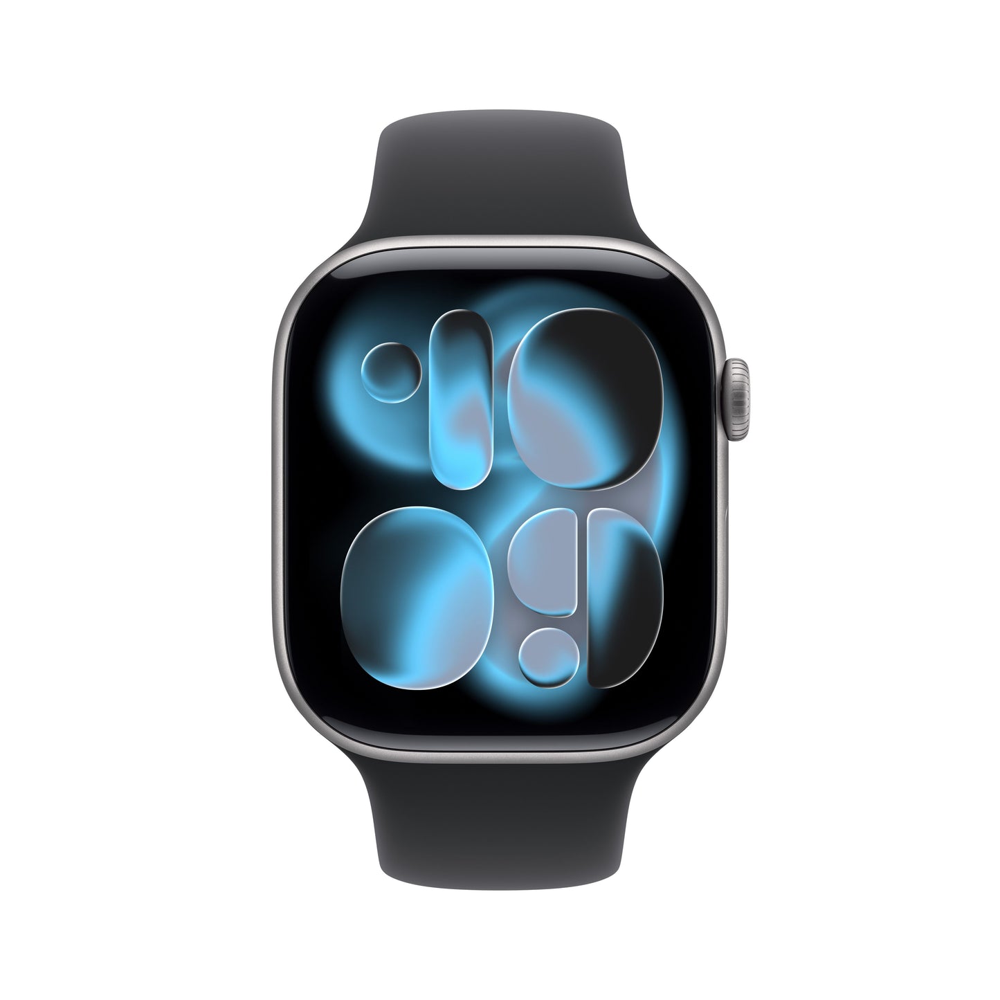 Apple Watch Series 11 GPS + Cellular 46mm Space Grey Aluminium Case with Black Sport Band - S/M - iSTYLE BG