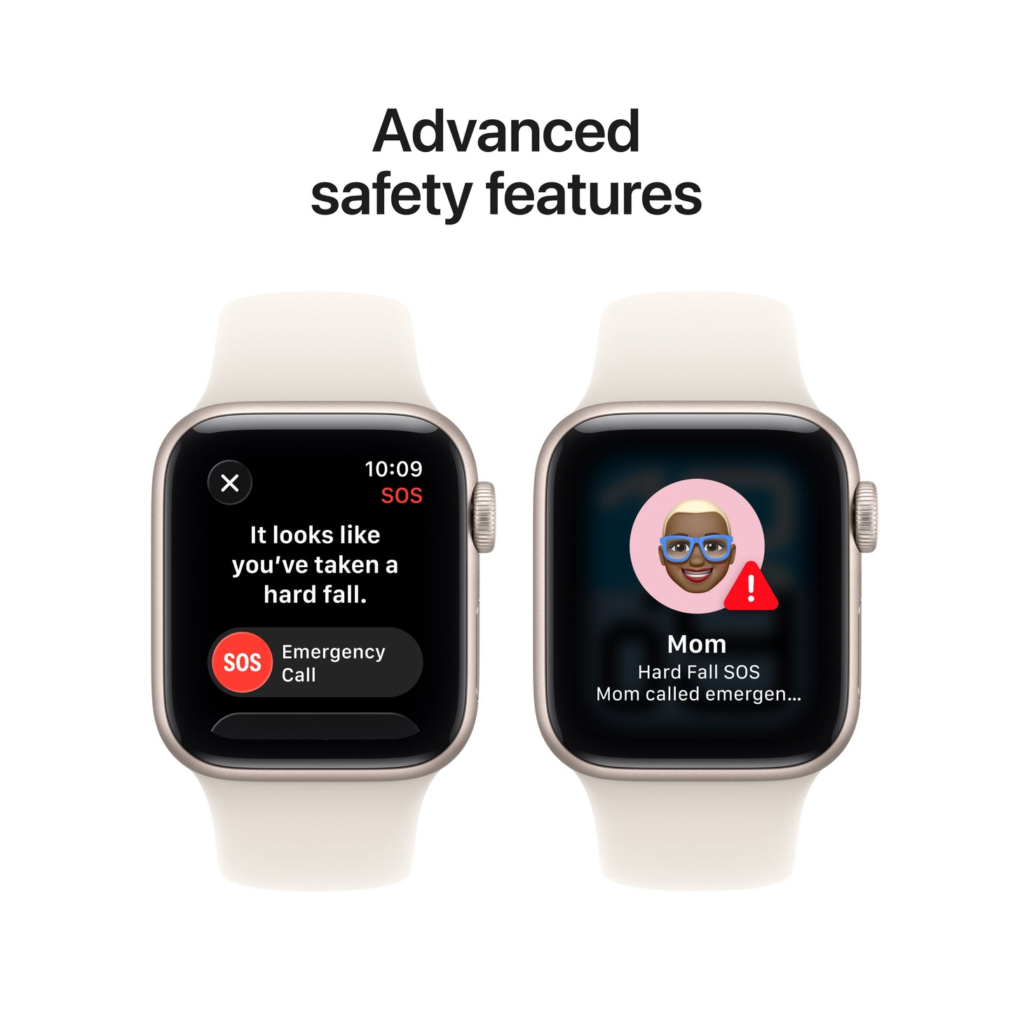 Apple Watch SE 3 GPS + Cellular 40mm Starlight Aluminium Case with Starlight Sport Band - S/M - iSTYLE BG