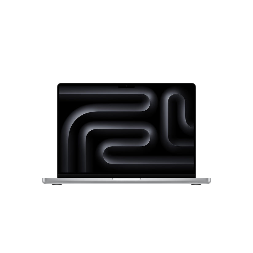 14-инчов MacBook Pro: Apple M5 чип с 10-ядрен CPU и 10-ядренe GPU, 1TB SSD, 24GB RAM, Дисплей с нанотекстура, International English - Silver CTO