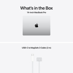 14-inch MacBook Pro: Apple M5 chip with 10-core CPU and 10-core GPU, 512GB SSD - Silver - iSTYLE.bg