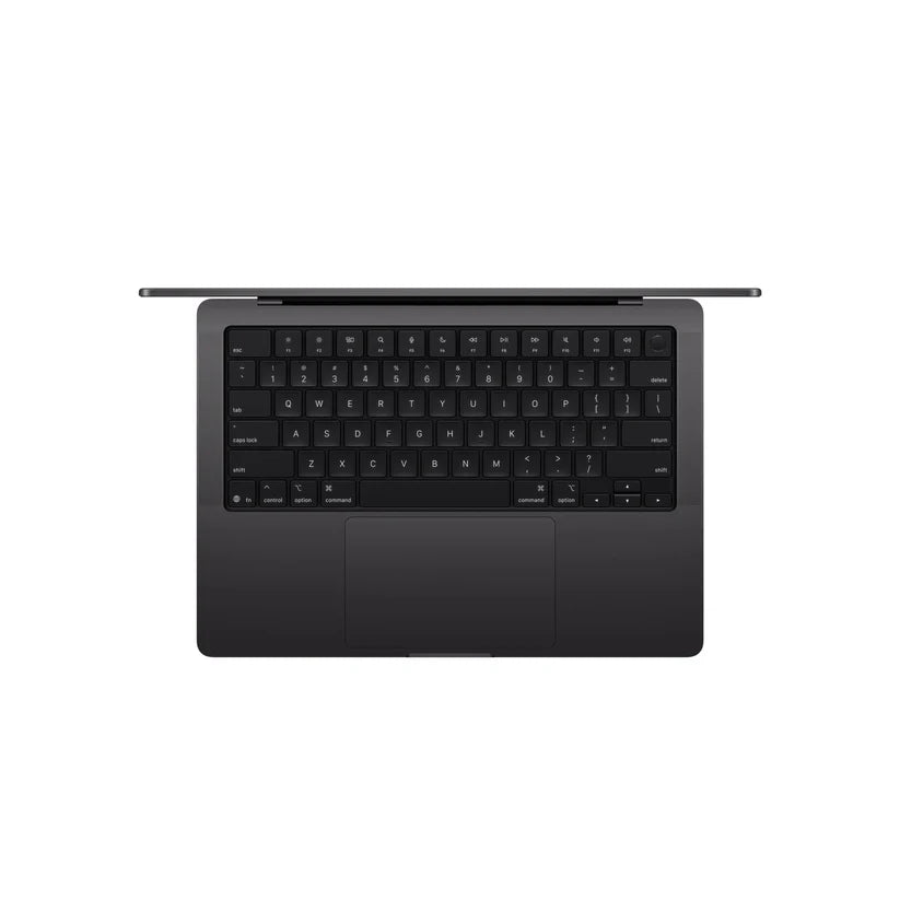 14-инчов MacBook Pro: Apple M5 Pro чип с 15-ядрен CPU и 15-ядренe GPU, 1TB SSD, 48GB RAM, Стандартен дисплей, INT - Space Black CTO
