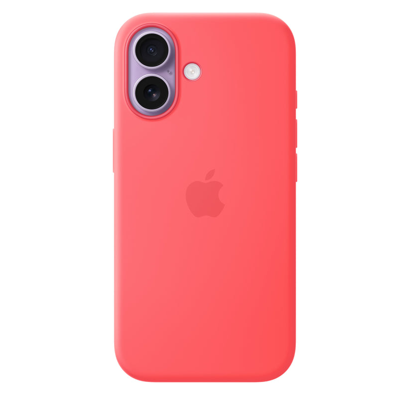 iPhone 17 Silicone Case with MagSafe – Bright Guava - iSTYLE.bg