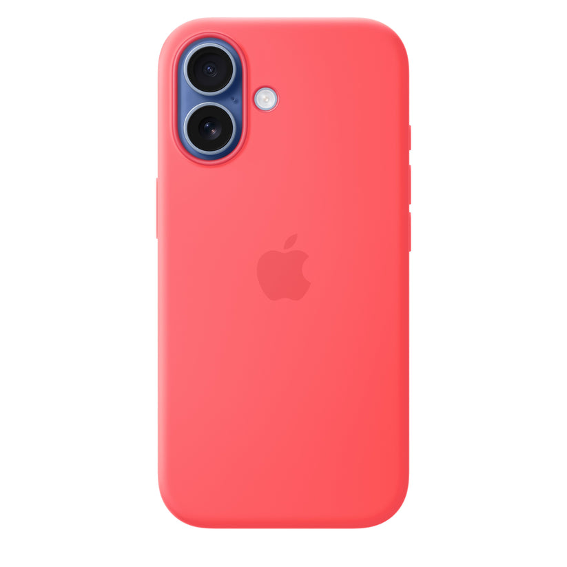 iPhone 17 Silicone Case with MagSafe – Bright Guava - iSTYLE.bg