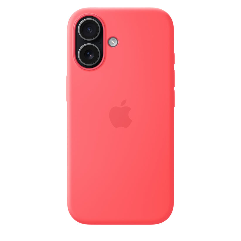 iPhone 17 Silicone Case with MagSafe – Bright Guava - iSTYLE.bg