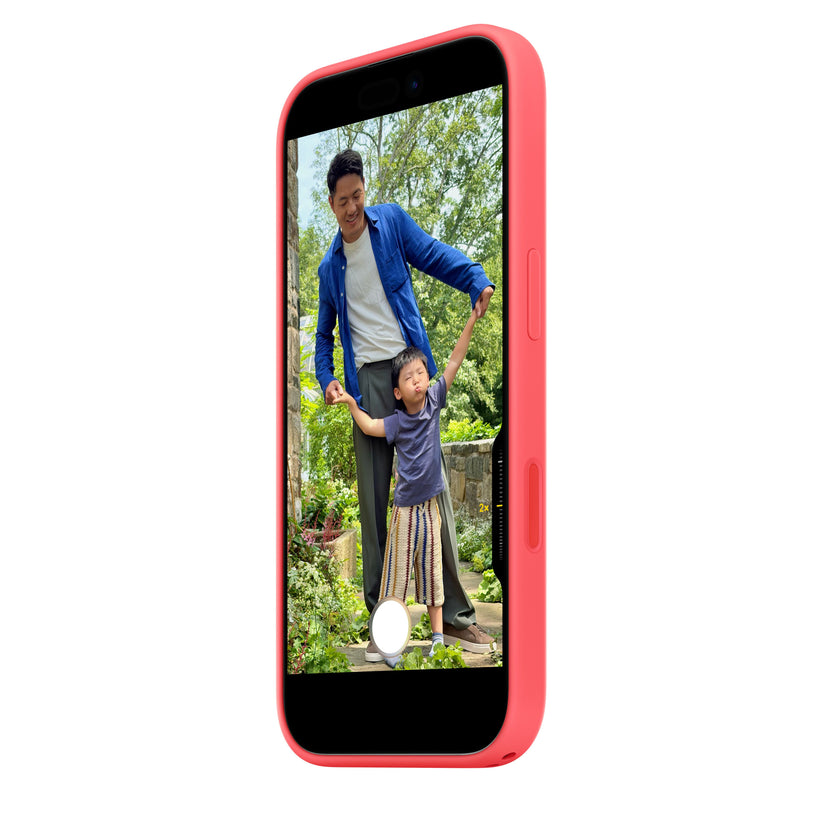 iPhone 17 Silicone Case with MagSafe – Bright Guava - iSTYLE.bg