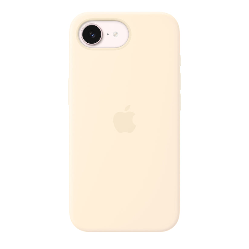 iPhone 17e Silicone Case with MagSafe – Vanilla - iSTYLE.bg
