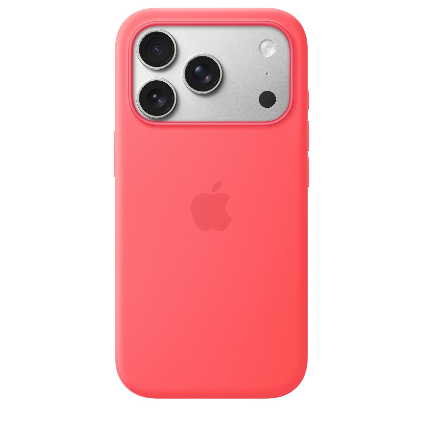 iPhone 17 Pro Silicone Case with MagSafe – Bright Guava - iSTYLE.bg