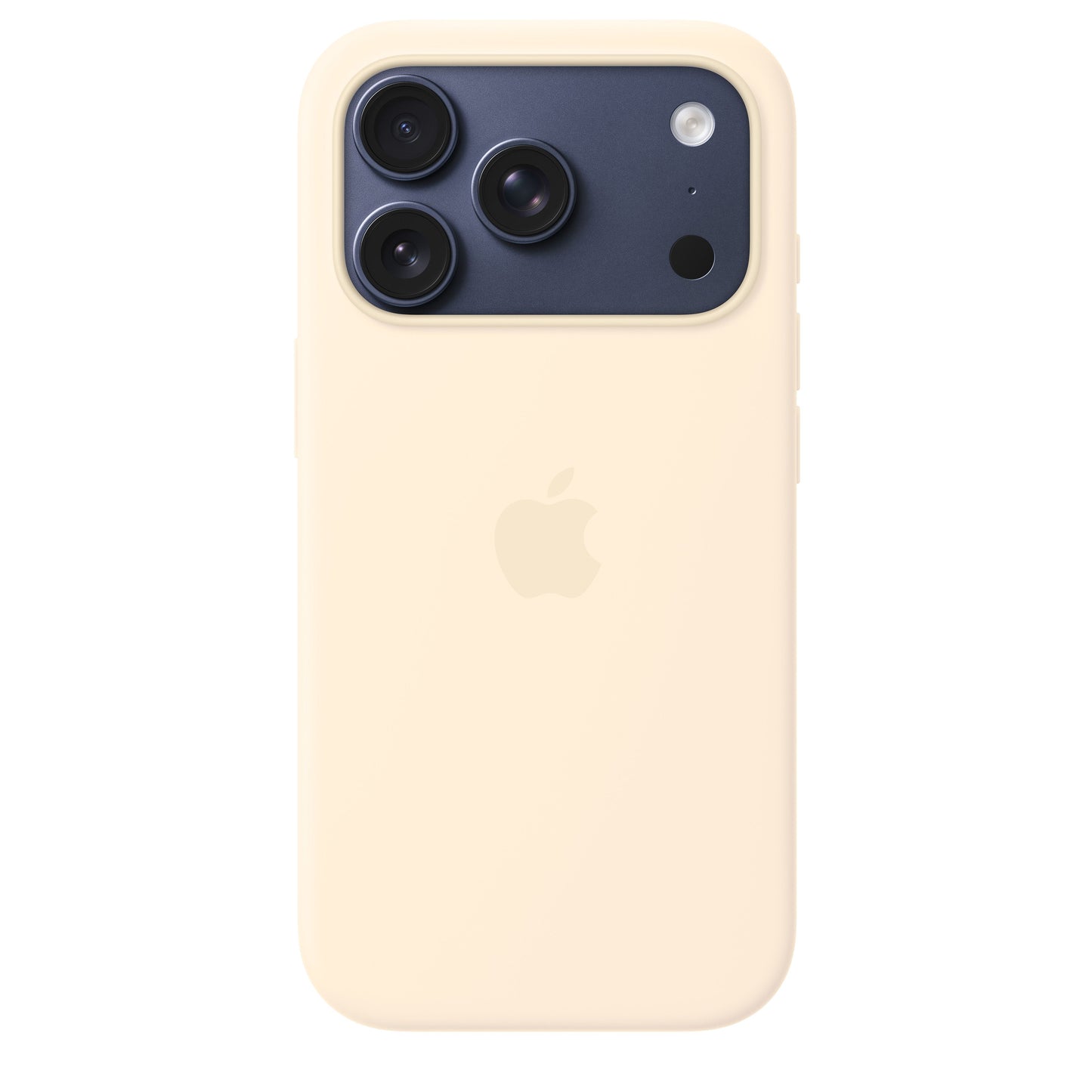 iPhone 17 Pro Silicone Case with MagSafe – Vanilla - iSTYLE.bg