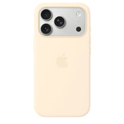 iPhone 17 Pro Silicone Case with MagSafe – Vanilla - iSTYLE.bg