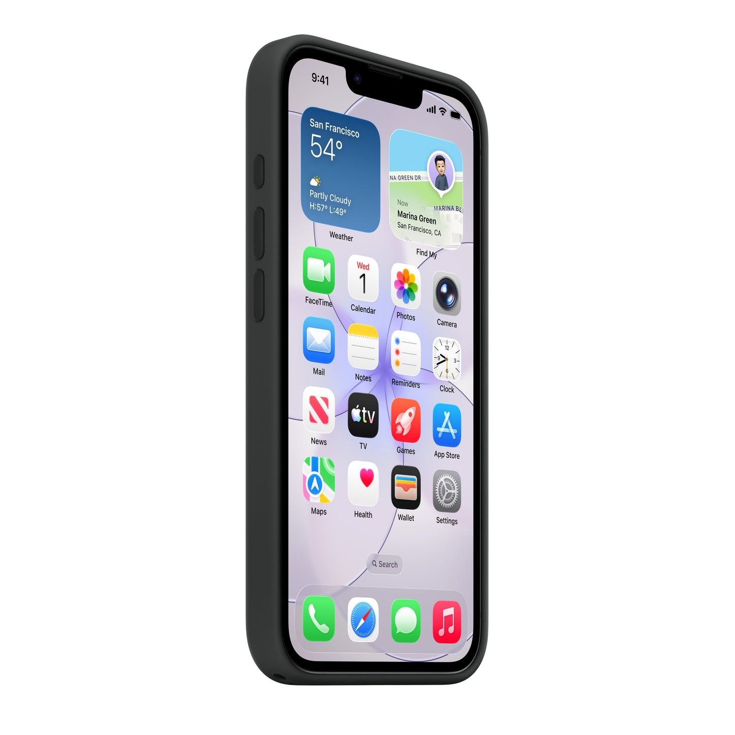 iPhone 17e Silicone Case with MagSafe – Black - iSTYLE.bg