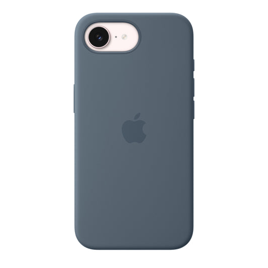 iPhone 17e Silicone Case with MagSafe – Anchor Blue - iSTYLE.bg