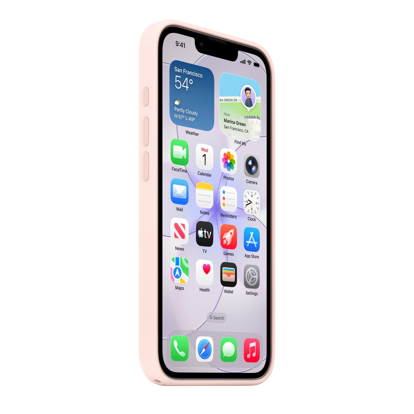 iPhone 17e Silicone Case with MagSafe – Soft Pink - iSTYLE.bg