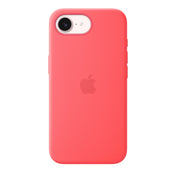 iPhone 17e Silicone Case with MagSafe – Bright Guava - iSTYLE.bg