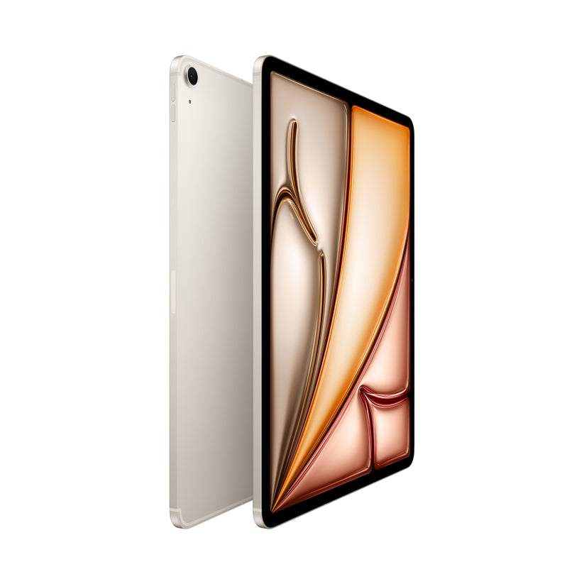 13-inch iPad Air Wi-Fi + Cellular 128GB - Starlight (M4) - iSTYLE.bg