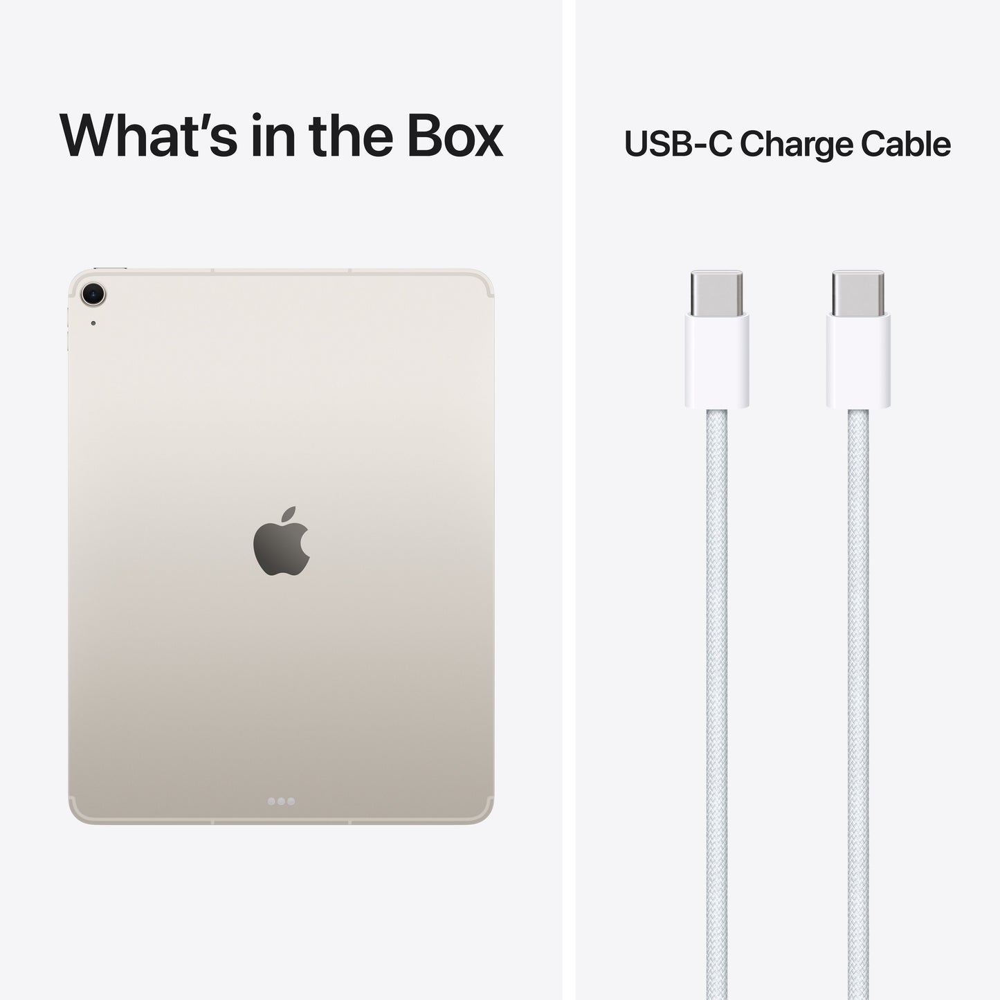 13-inch iPad Air Wi-Fi + Cellular 1TB - Starlight (M4) - iSTYLE.bg