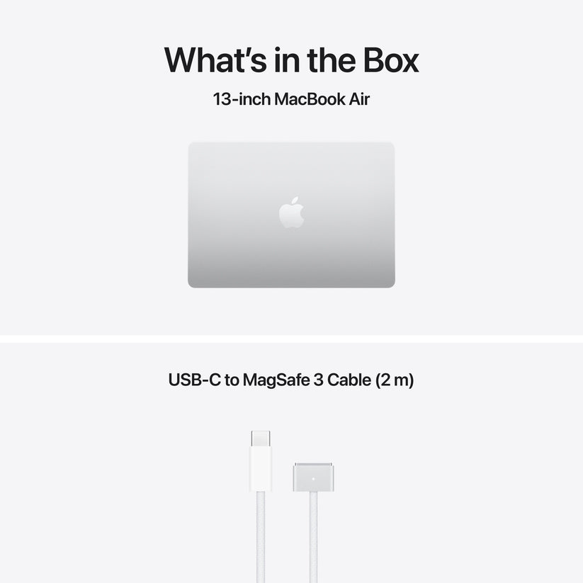 13-inch MacBook Air: Apple M5 chip with 10-core CPU and 10-core GPU, 1TB SSD - Silver - iSTYLE.bg