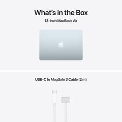 13-inch MacBook Air: Apple M5 chip with 10-core CPU and 10-core GPU, 1TB SSD - Sky Blue - iSTYLE.bg