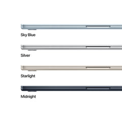 15-inch MacBook Air: Apple M5 chip with 10-core CPU and 10-core GPU, 1TB SSD - Sky Blue - iSTYLE.bg