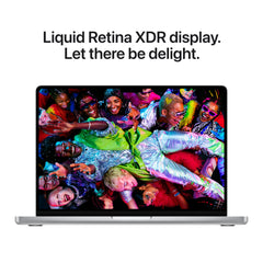 14-inch MacBook Pro: Apple M5 Pro chip with 15-core CPU and 16-core GPU, 2TB SSD - Silver - iSTYLE.bg
