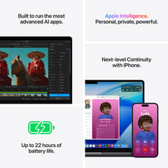 14-inch MacBook Pro: Apple M5 Pro chip with 18-core CPU and 20-core GPU, 2TB SSD - Space Black - iSTYLE.bg