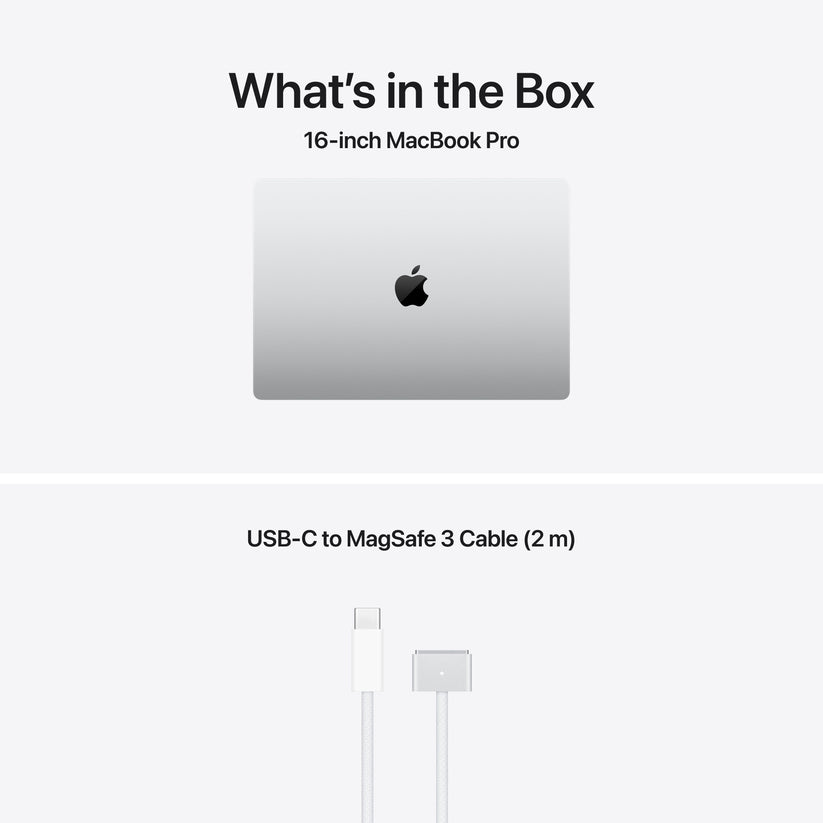 16-inch MacBook Pro: Apple M5 Max chip with 18-core CPU and 40-core GPU, 2TB SSD - Silver - iSTYLE.bg