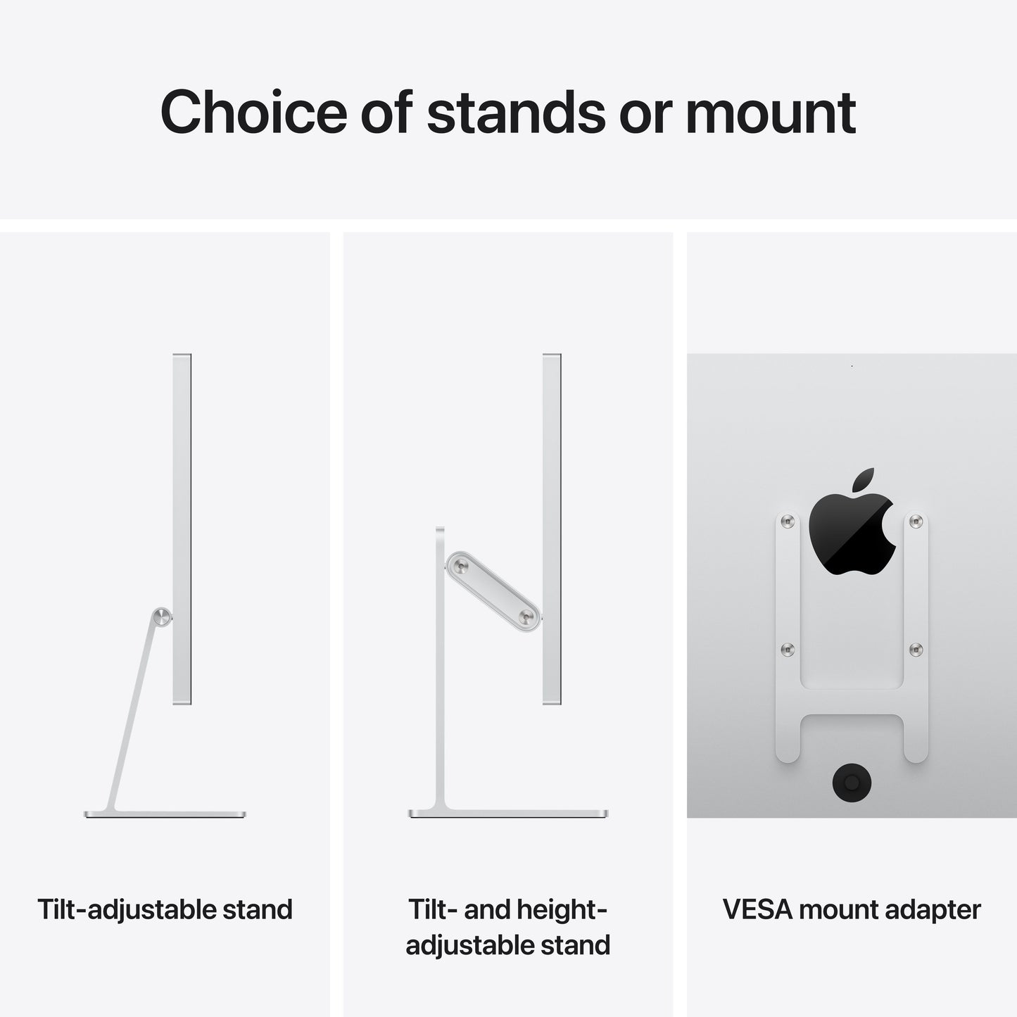 Studio Display - Standard glass - Tilt- and height-adjustable stand - iSTYLE.bg