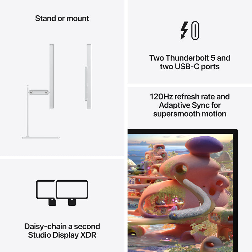 Studio Display XDR - Standard glass - VESA mount adapter - iSTYLE.bg
