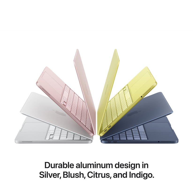 13-inch MacBook Neo: Apple A18 Pro chip with 6‑core CPU and 5‑core GPU, Magic Keyboard, 256GB SSD - Blush - iSTYLE.bg