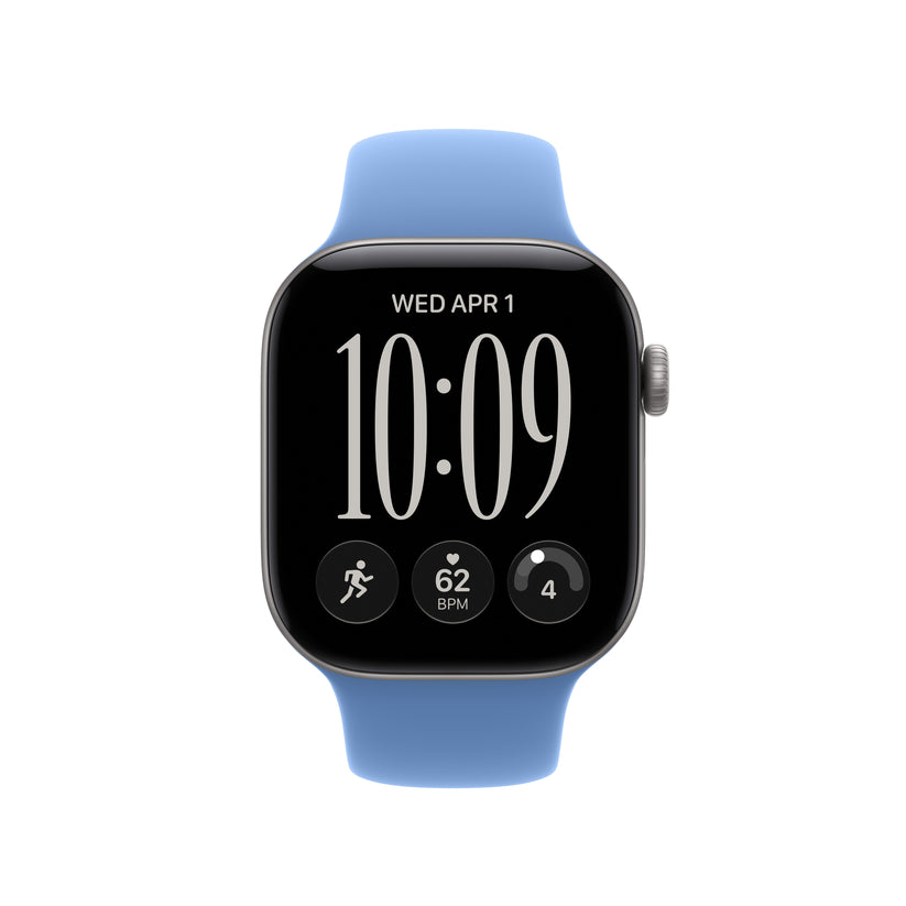 42mm Wildflower Blue Sport Band - M/L - iSTYLE.bg