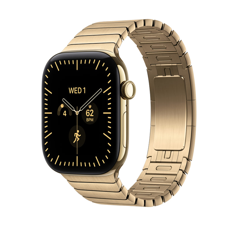 46mm Radiant Gold Link Bracelet - iSTYLE.bg