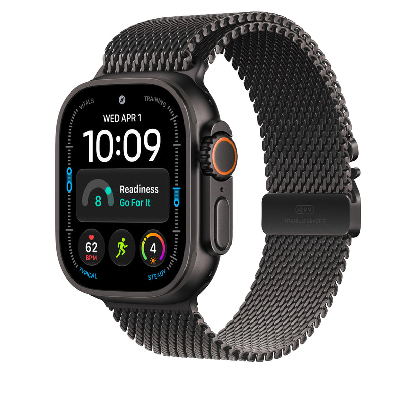 49mm Black Titanium Milanese Loop - Small - iSTYLE.bg