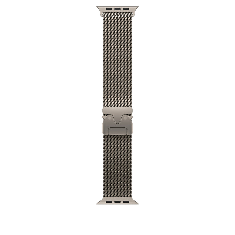 49mm Natural Titanium Milanese Loop - Small - iSTYLE.bg