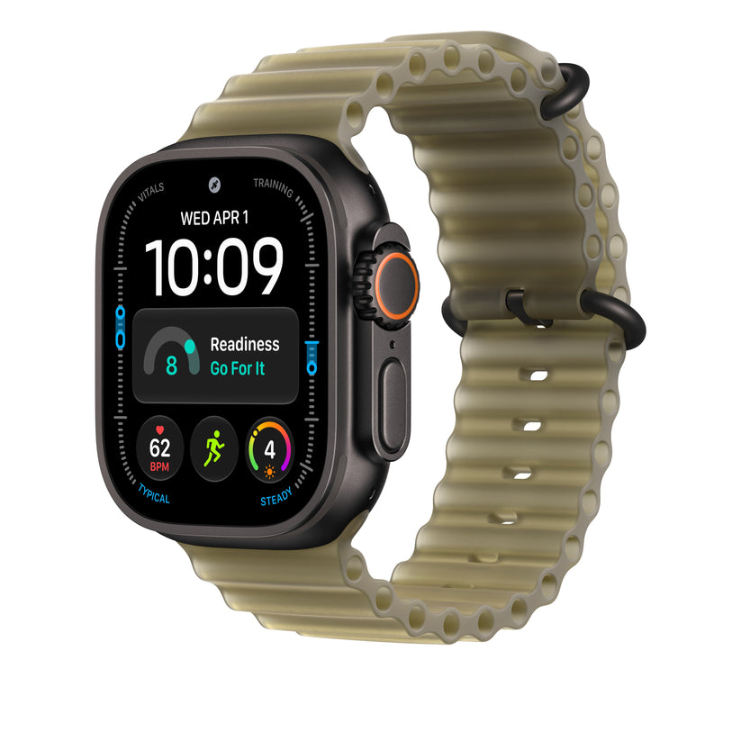 49mm Translucent Kelp Ocean Band - Black Titanium Finish - iSTYLE.bg
