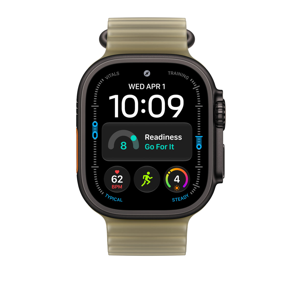 49mm Translucent Kelp Ocean Band - Black Titanium Finish - iSTYLE.bg