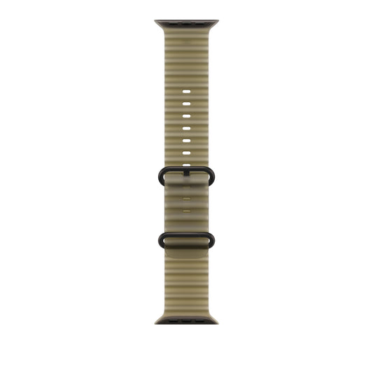 49mm Translucent Kelp Ocean Band - Black Titanium Finish - iSTYLE.bg