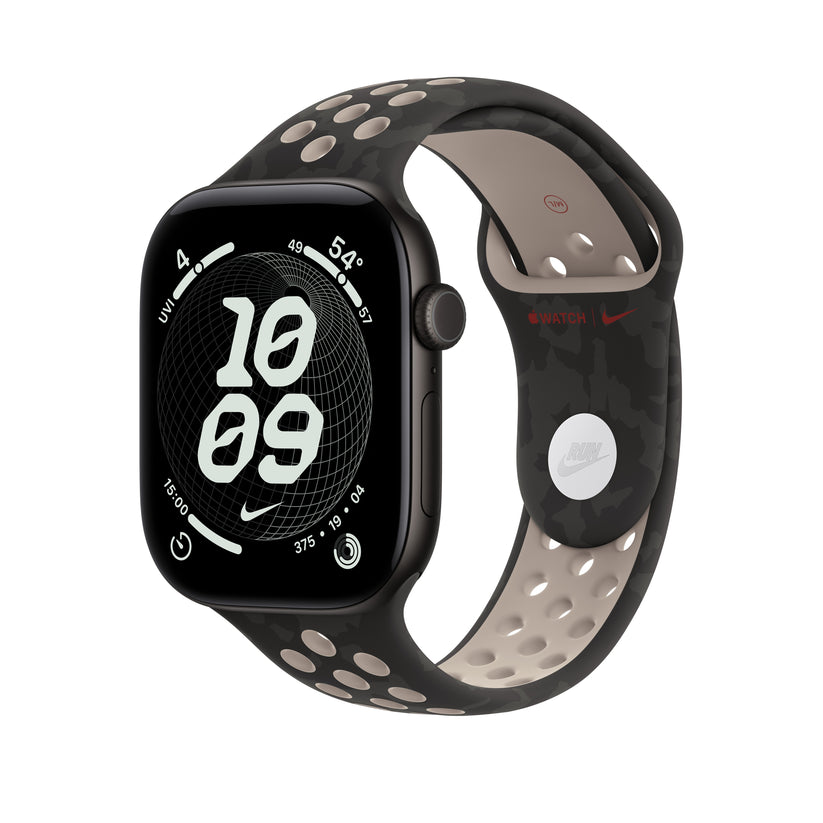 46mm After Dark Black Nike Sport Band - S/M - iSTYLE.bg