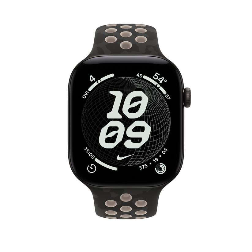 46mm After Dark Black Nike Sport Band - S/M - iSTYLE.bg