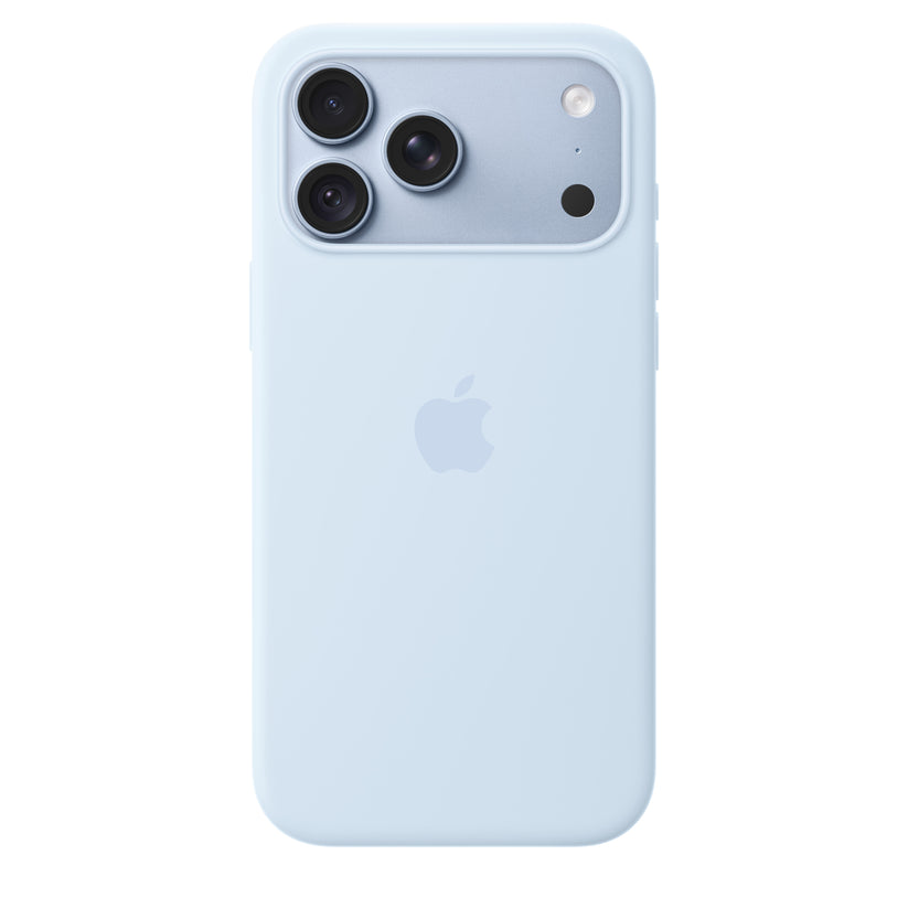 iPhone 18 Pro Max Silicone Case with MagSafe - Crisp Blue - iSTYLE.bg
