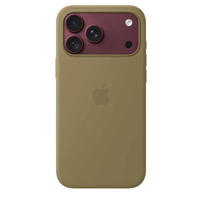 iPhone 18 Pro Max Silicone Case with MagSafe - Olive - iSTYLE.bg