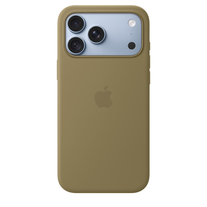 iPhone 18 Pro Max Silicone Case with MagSafe - Olive - iSTYLE.bg