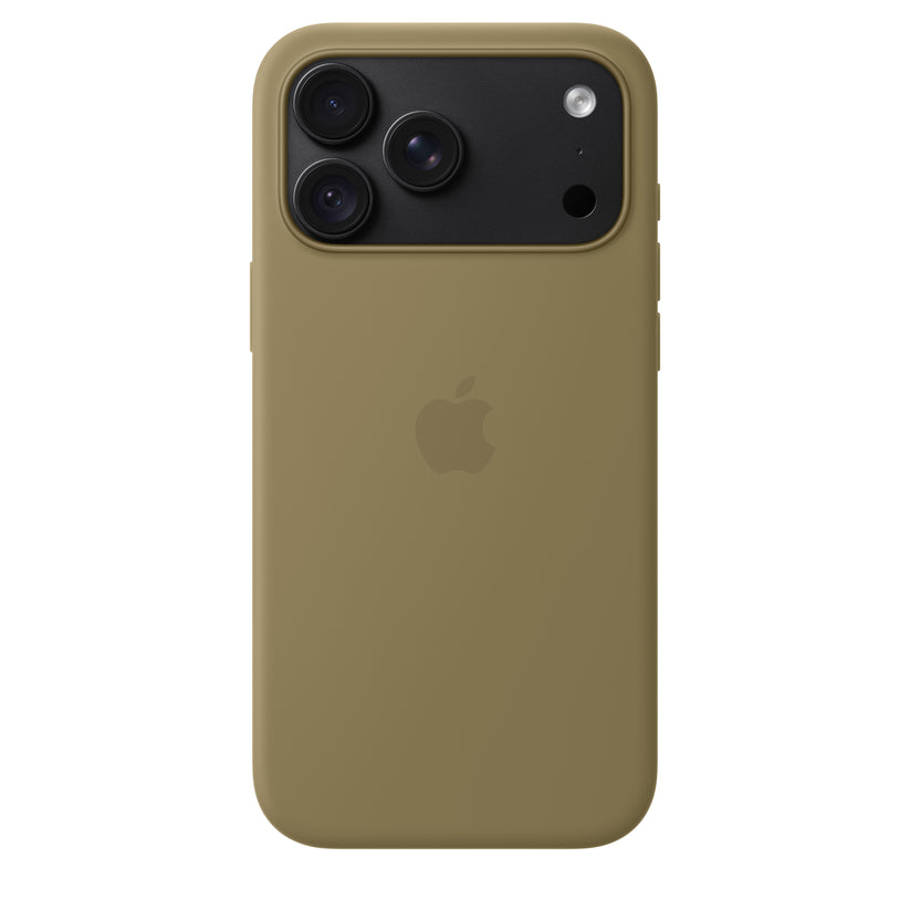 iPhone 18 Pro Max Silicone Case with MagSafe - Olive - iSTYLE.bg