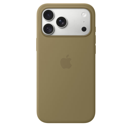 iPhone 18 Pro Max Silicone Case with MagSafe - Olive - iSTYLE.bg