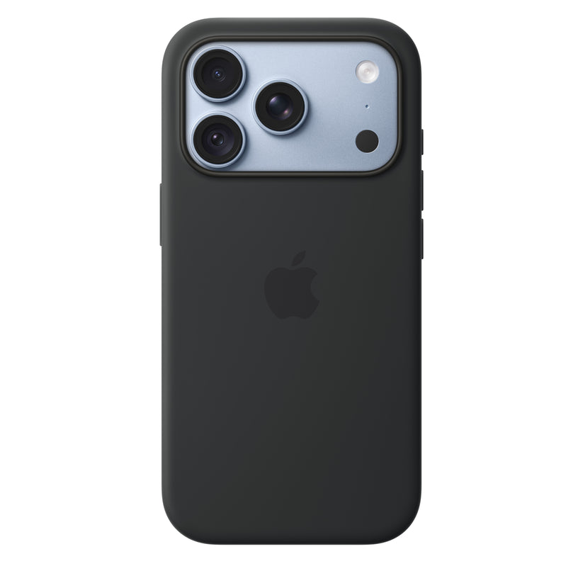 iPhone 18 Pro Silicone Case with MagSafe - Black - iSTYLE.bg