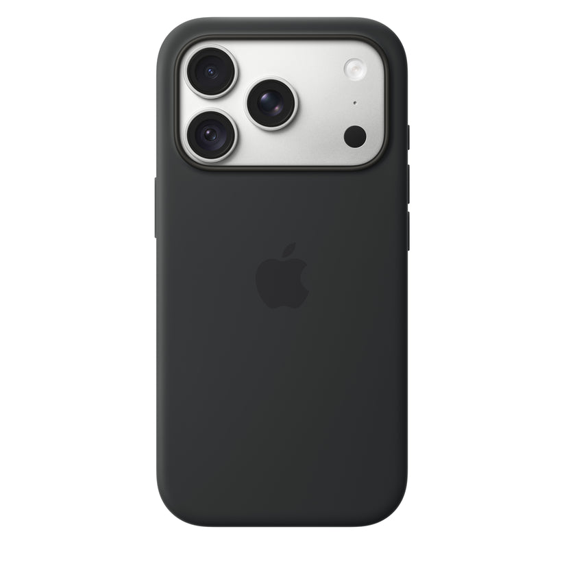 iPhone 18 Pro Silicone Case with MagSafe - Black - iSTYLE.bg
