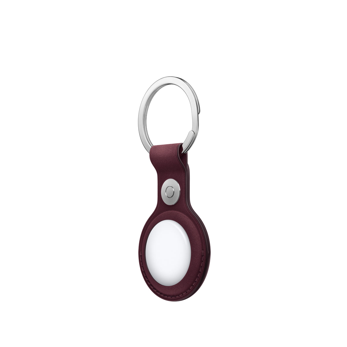 AirTag FineWoven Key Ring – Burgundy - iSTYLE.bg