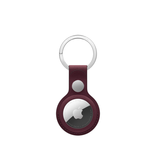 AirTag FineWoven Key Ring – Burgundy - iSTYLE.bg