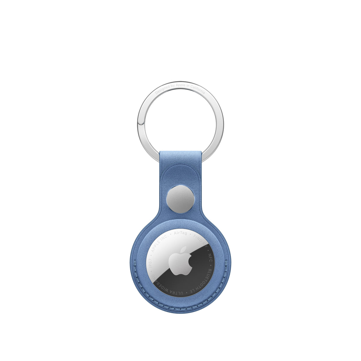 AirTag FineWoven Key Ring - Wildflower Blue - iSTYLE.bg