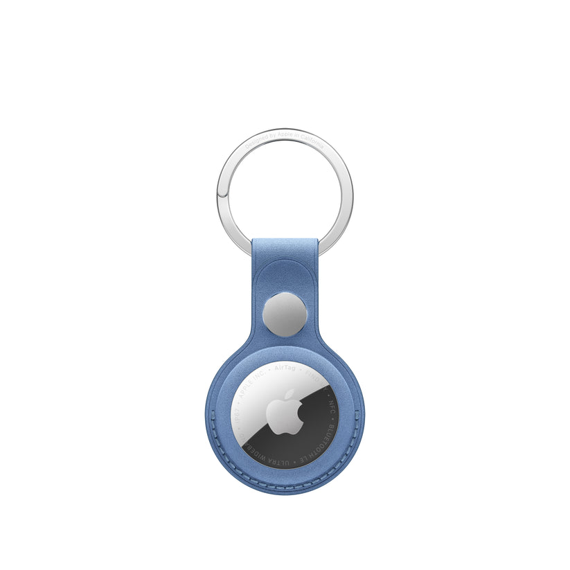 AirTag FineWoven Key Ring - Wildflower Blue - iSTYLE.bg